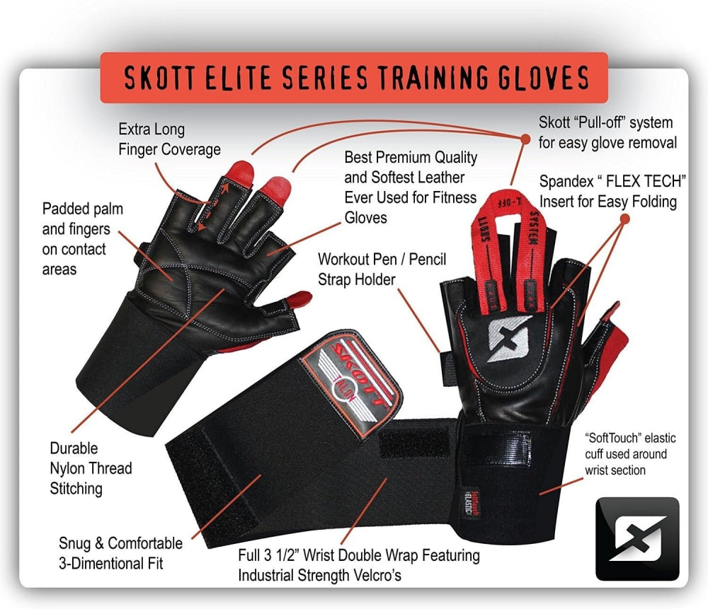 Skott Talon Elite Weightlifting Gloves, product image 7