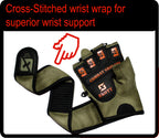 Skott Tactical Green Weightlifting Gloves, product image 7