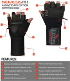 Skott Nemesis X Weightlifting Gloves, product image 9